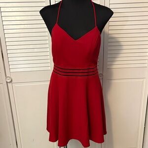 City Studio Red Mini Dress